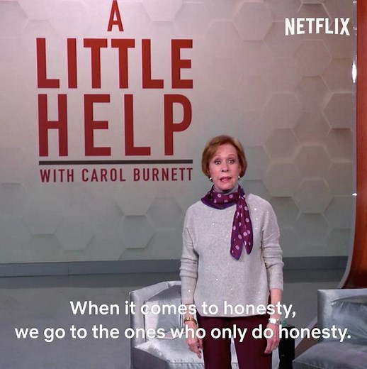 Kids say the ______ things. A Little Help with Carol Burnett is now streaming. | Netflix
