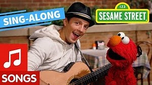 Sesame Street: Outdoors with Elmo and Jason Mraz with Lyrics | Elmo's Sing-Along Series Video