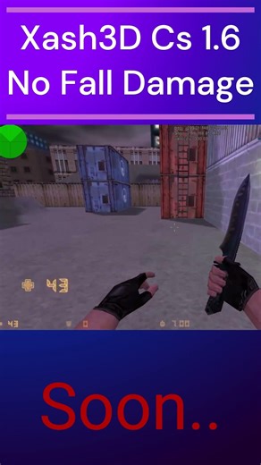 Xash3D Cs 1.6 Hack - No Fall Damage (Works on servers) #xash3dfwgs #cs16