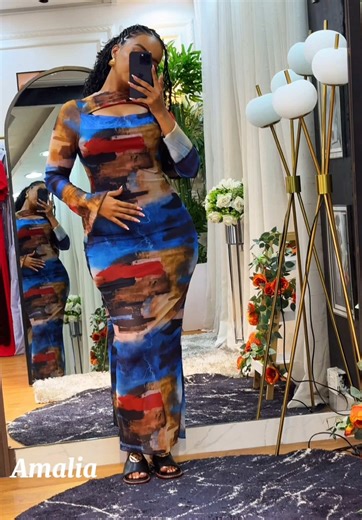 Stylish Mesh Dress Color Combinations for Women