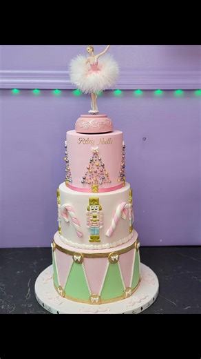 Ballerina & Nut Crackers themed Cake by Ali Cake Decorations