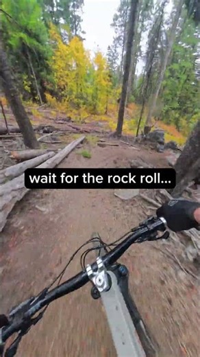 Nice technical section followed by a STEEP rock roll!