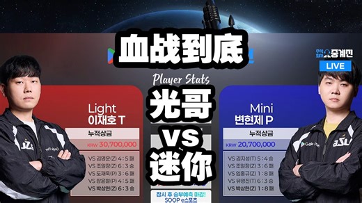 小小马爱星际 星际争霸 血战到底 光哥vs迷你 2026年2月23日