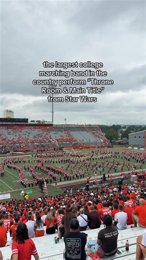 Largest College Marching Band Performs Star Wars Throne Room & Main Title