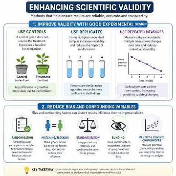Enhancing Scientific Validity (2 Minutes)
