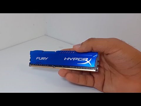 Memoria RAM Kingston DDR3 8GB Hyperx Fury 1600mhz - Como saber cual velocidad comprar