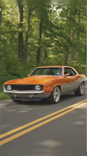 1969 chevrolet camaro ls3 restomod : the kinv of muscle cars? #musclecar #classiccars