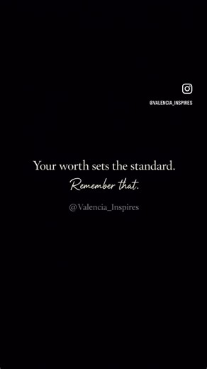 Self-worth sets the tone 🧡 #selfworth #knowyourworth #innerpower #intentionalliving #valencia_inspires