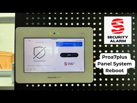 Proa7plus Panel System Reboot | Security Alarm | Southern and Central Illinois