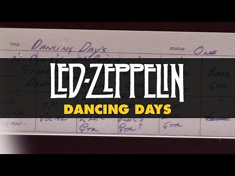 Led Zeppelin - Dancing Days (Official Audio)