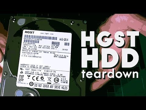 HGST Ultrastar A7K2000 Enterprise HDD Teardown & Disassembly