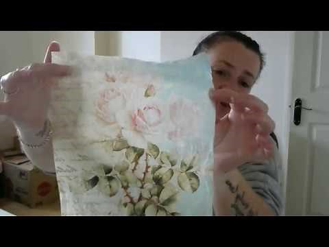 Printing your own napkins.