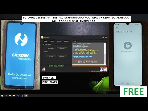 TUTORIAL UBL INSTANT | INSTAL TWRP | ROOT | REDMI 9C | ANGELICA | ANDROID 10 | TANPA HILANG DATA