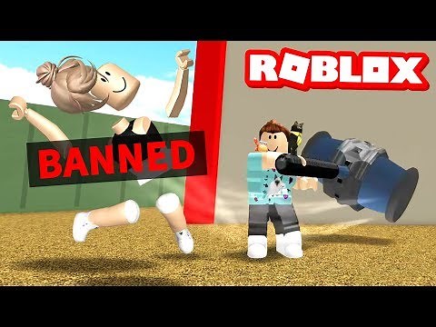 I got the Roblox BAN HAMMER!!