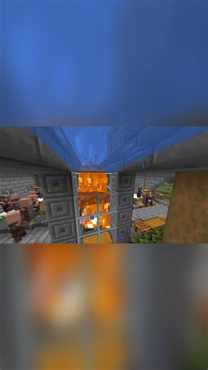 Aesthetic Trading Hall + Iron Farm | Work in Java and Bedrock/Pocket Edition #minecraft