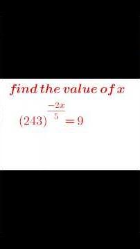 Nice Exponential math problem. GCSE mathematics.grade 10 mathematics.