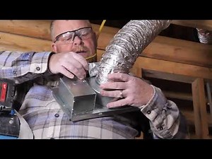 Panasonic Whisper Choice, RG-C811HA, New Construction Installation Tutorial