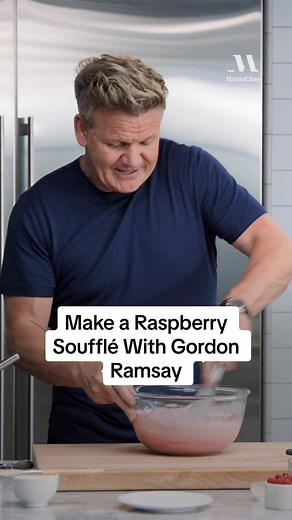 Gordon Ramsay's Easy Raspberry Soufflé Recipe