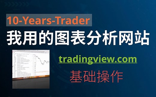 10年交易员· 我用的图表分析网站·Tradingview使用技巧