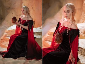 Gothic Fairy Dragon Style Costume, Black and Red Fantasy Gown With Ombre Chiffon Sleeves, Velvet Elven Dress, Ren Faire Dress, Made to Order - Etsy