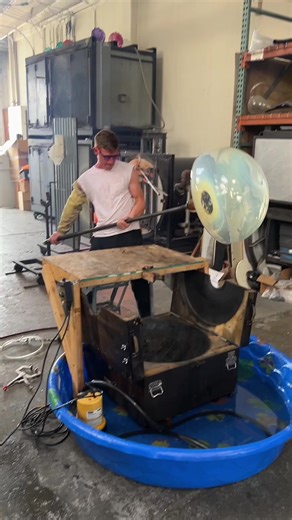 Giant Glassblowing Creations with Evan Kolker