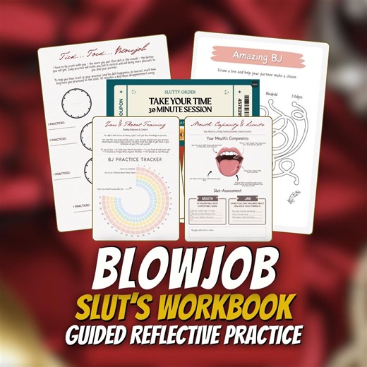 The Blowjob Workbook: A Slut's Guide to Confident Head | Kinky Exercises for Roleplay, Solo & Partner | 38 Oral Sex Positions | Gift for Her - Etsy Australia
