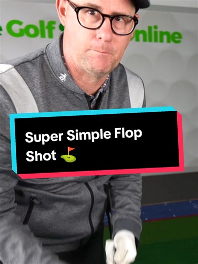 Super Simple Flop Shot Technique for Golf! ⛳