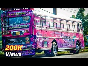 Dham Rajini VS Anganavi Bus Racing KANDY ROAD..