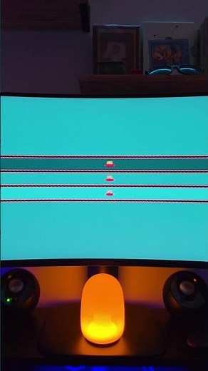 Ghosting test Alienware AW3425DWM #gaming