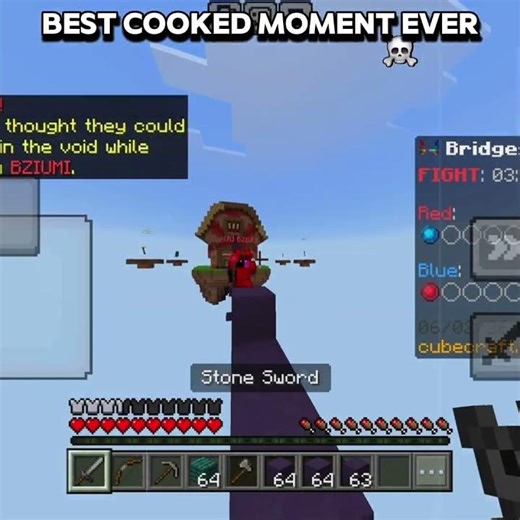 Minecraft Bridge duels kills | #minecraft #minecraftbridging #minecraftskills