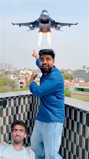 Flying Jet Prank😂 With @Priyal_Kukreja #dushyantkukreja#shorts