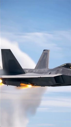 F-22 Breaking the Sound Barrier