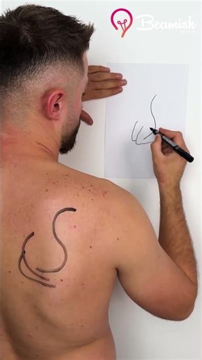 Back Drawing Challenge 🤔😂 #drawing #challange #trick