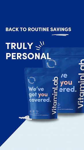 1.2K views | GET 20% OFF the most bioavailable ingredients for truly personalized VitaminLab supplements that are custom-made just for you! Use code SAVE20. | VitaminLab | Facebook