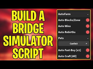 Build A Bridge Simulator Script GUI / Hack (AUTO WIN, NO KEY) *PASTEBIN 2024*
