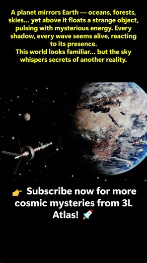 Earth-Like Alien Planet With Mysterious Object | Cinematic Sci-Fi | 3L Atlas