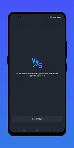 Online Multiplayer (2 Players) 1v1 Quiz App