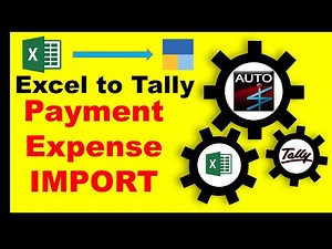 Excel to Tally Payment/Expense Import | EazyAUTO4 ExceltoTally