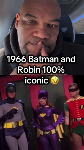 1966 Batman and Robin 100% iconic 🤣🤣🤣. #fyp #1966batmanandrobin#1966comedy #cantfoolme