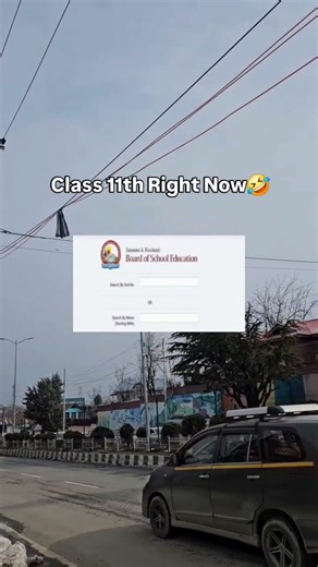 JKBOSE Class 11th Result Waiting 😔 | Every Student’s Feeling | JK Board Result 2026