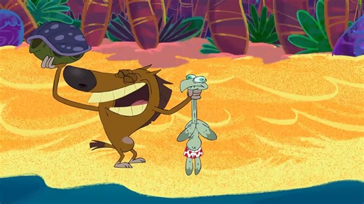 9.7K views · 663 reactions |  He stole the turtle's shell! #kids #zig #xilam #xilamanimation #zigandsharko #cartoon #animation | Zig & Sharko | Facebook