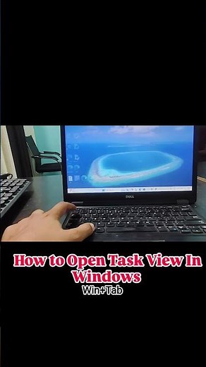 How to open task view in windows #computer #tricks #shortcutkeys #shortsfeed2025 #excel
