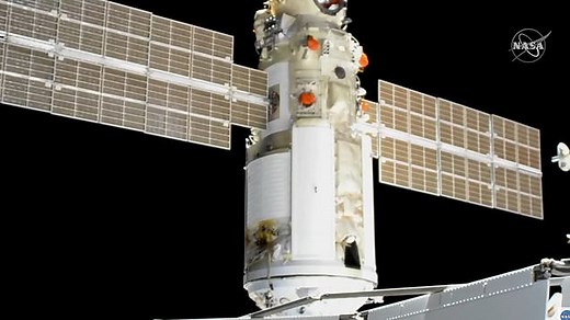 NASA shows the International Space Station getting a new modular