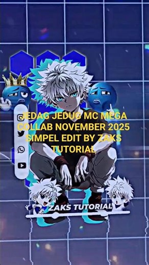 Jedag Jedug Alight Motion MC (Mega Collab) November 2025 | Simpel Edit by Zaks Tutorial