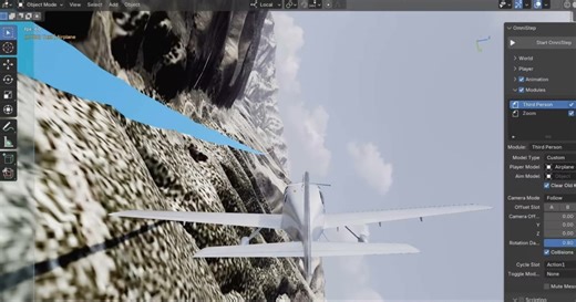 New Version Of OmniStep For Blender Released