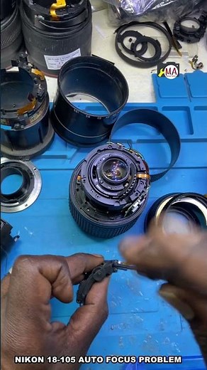 Nikon 18-105 Lens Auto Focus Not Working | Complete Repair & Fix 🔧 | MA Camera Service