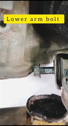 lower arm bolt removing #how to remove lower arm bolt #easy #shortvideo #simple