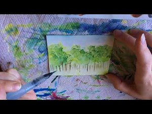 Timelapse Forest Painting
