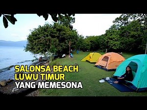 Pantai Salonsa atau Salonsa Beach Luwu Timur yang Memesona