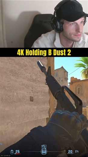 4k Holding Dust 2 #cs2 #csgoclips #csgobestmoments #csgofunnymoments